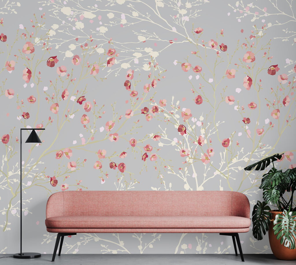 Flower Pattern Wallpaper Murals  Mothers Day Celebration