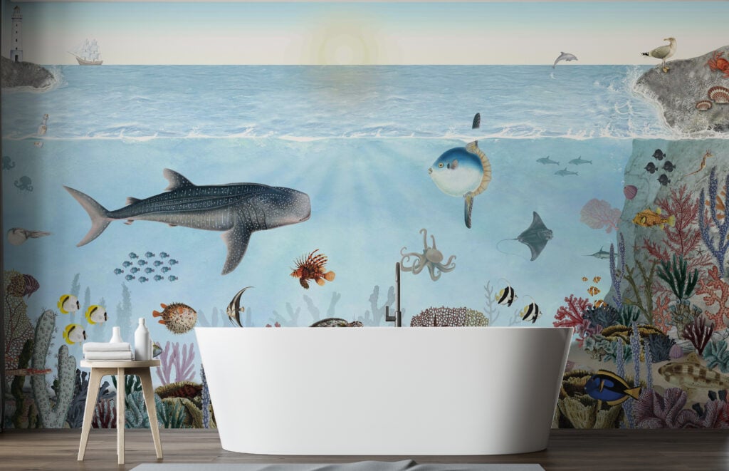 Bathroom Wallpaper for walls