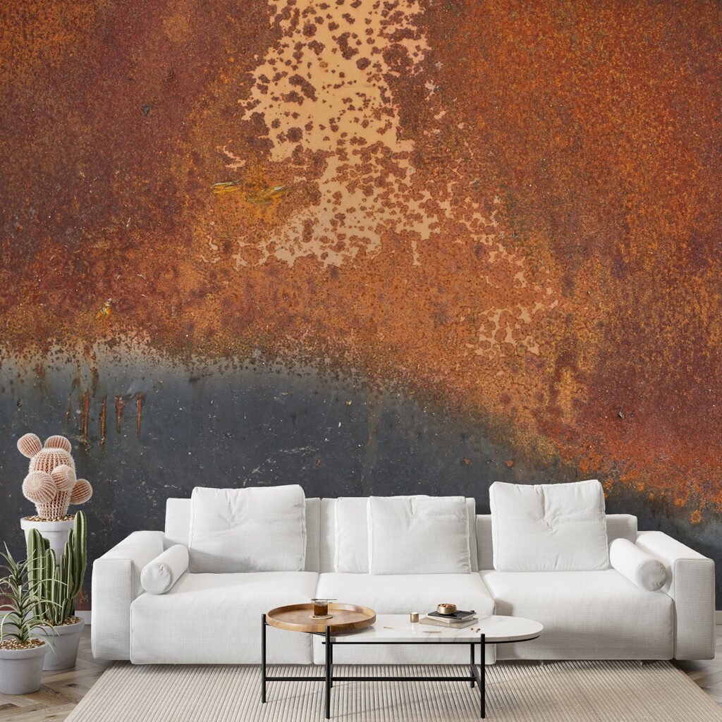 Rustic Effect Metal Mural
