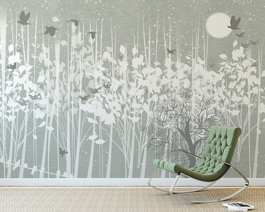 Winter Snow Forest Wallpaper Murals