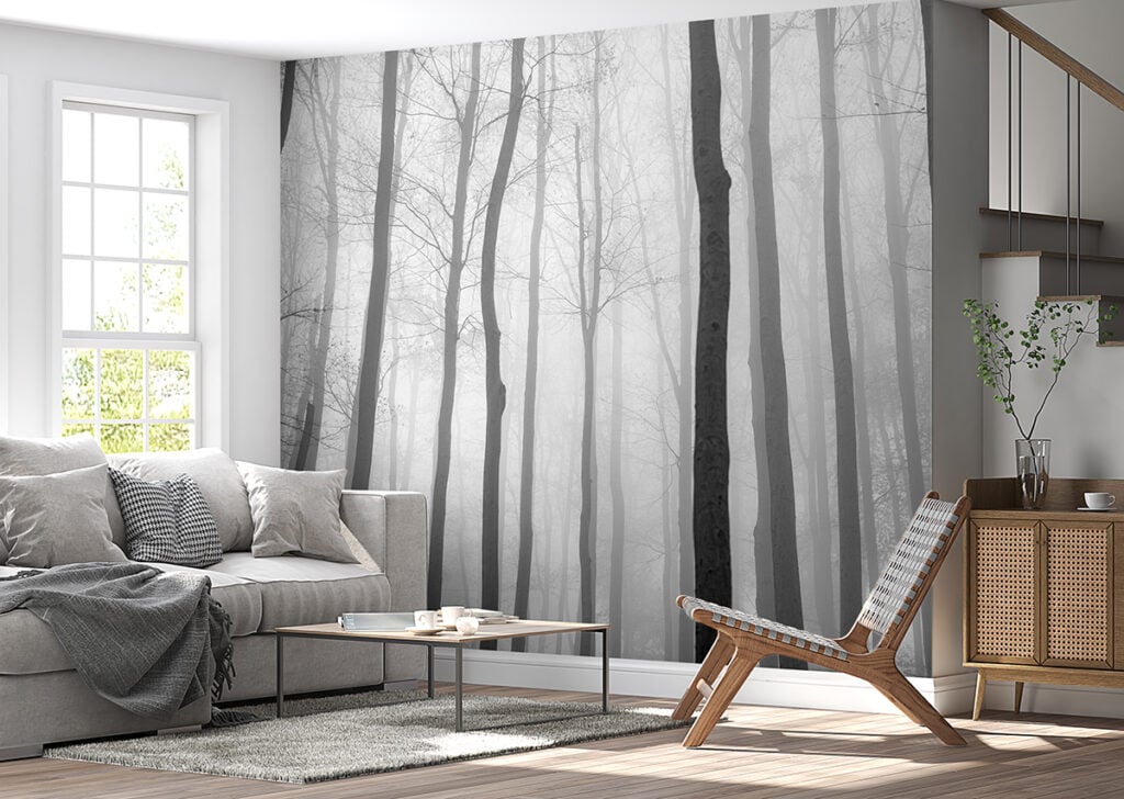 The Calming Effect of Forest Nature Wallpaper