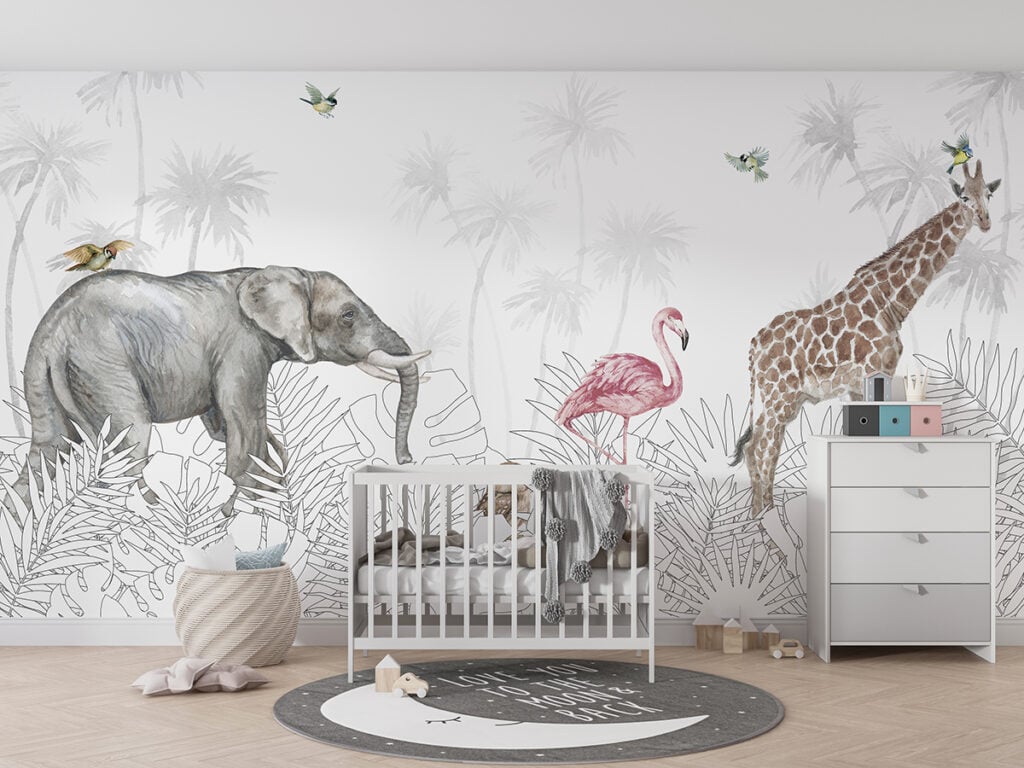 Wildlife Nursery Murals