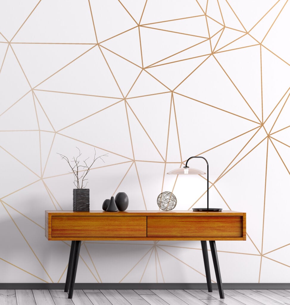 Poly Geometric Wall Murals