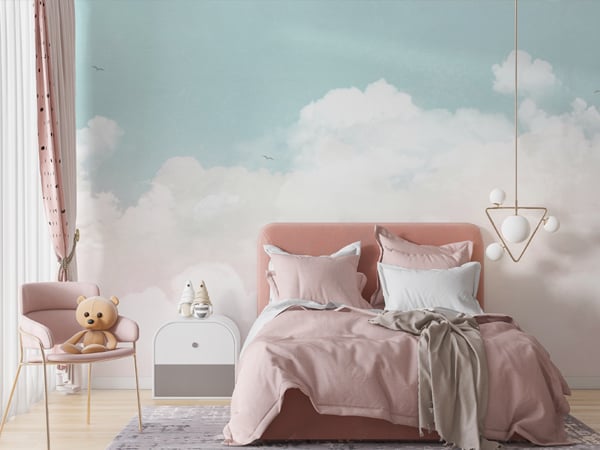 Serene Sky Wall Mural
