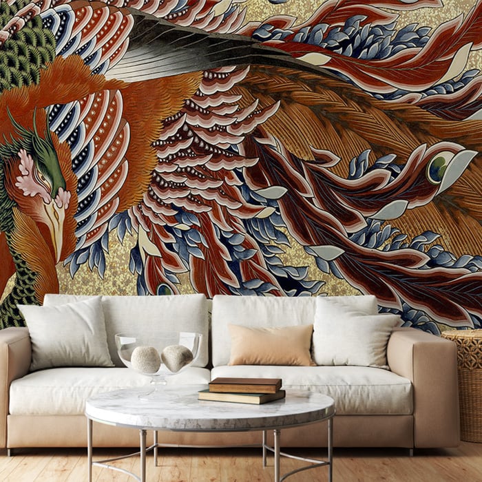 Feather Fantasies Wall Murals