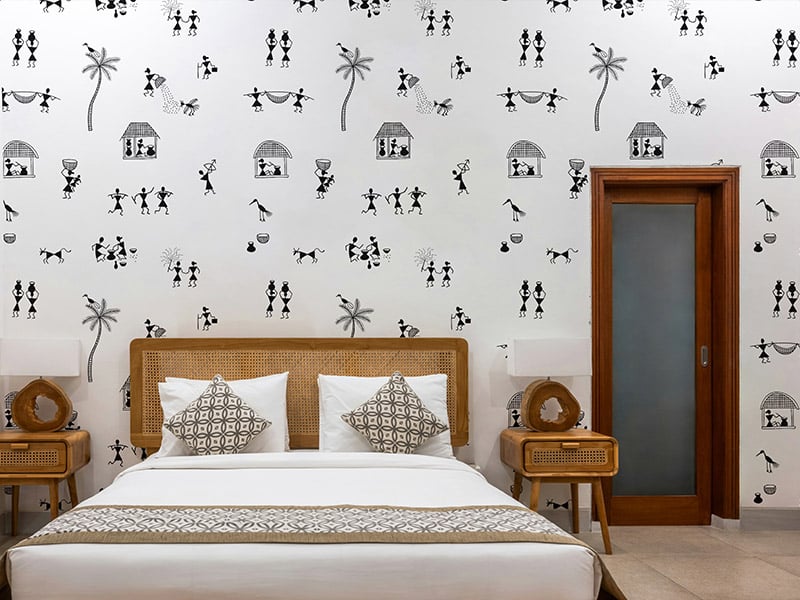 Warli Wonders Collection Mural 