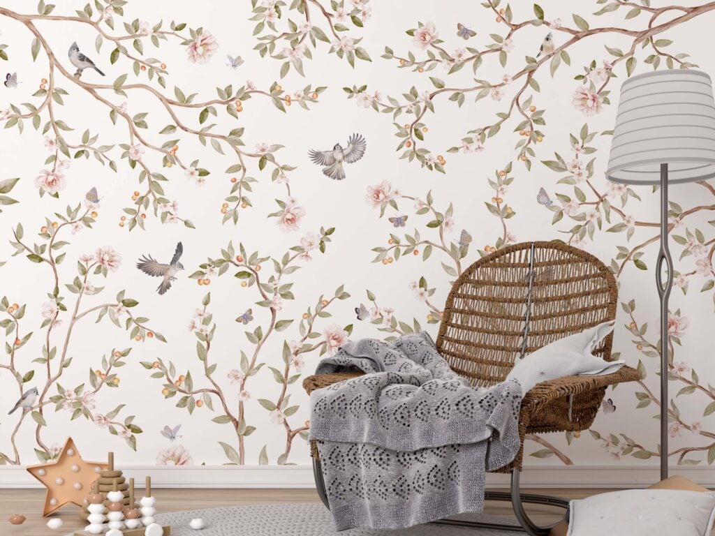 Summer Roses Wall Murals
